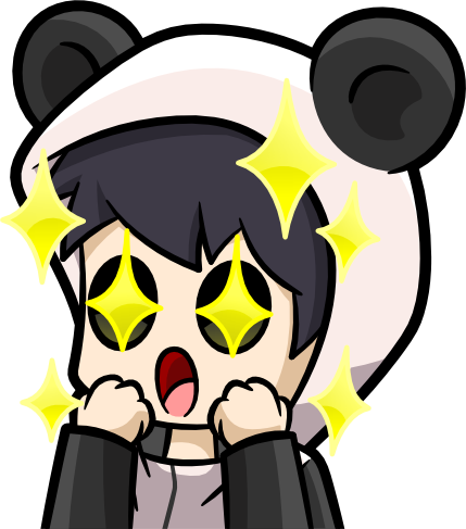PandaBoyShock static emote