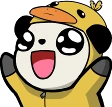CuteDuckPanda emote