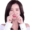 jisooHeart emote