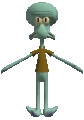 Squi3Dward emote