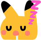 pikasleep emote