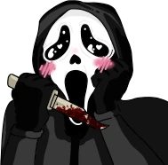 Blushing_Ghostface sticker