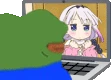 PeepoCaught emote