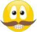 mustache emoji