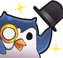 DapperPenguin emote