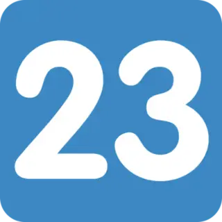 keycap_twenty_three emote
