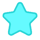 Lightbluestargif emote