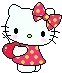 HelloKittyAppleToss emote