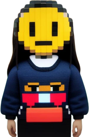 8bitgirl emote