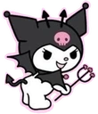 KuromiDevil emote