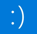 happy_blue_screen emote