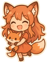 Foxgirl emote