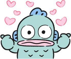hangyodawnfingerhearts emote