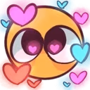 InLoveHearts emote