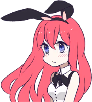 RabbitGirl_Blush emote
