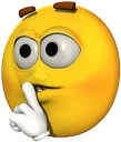 shhh emote