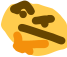 Thinky static emote