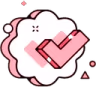 PinkCheckMark emote
