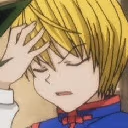 kurapika_fcepalm emote