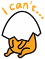 GudetamaICant emote