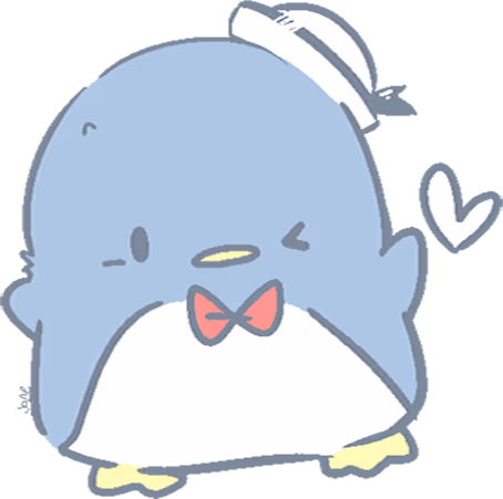BabyPenguin_Heart emote