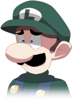 Luigi_Shocked emote