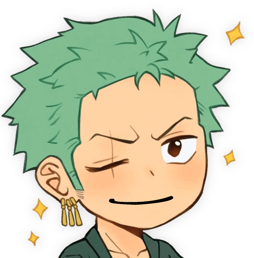 Zoro_Smile emote