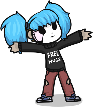 SallyFace static emote