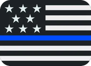 BlueLineFlag emote