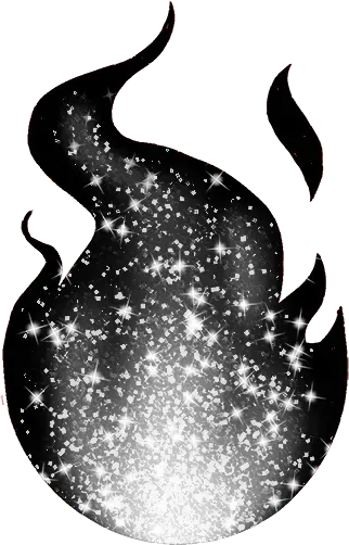 Black_Sparkle_Fire static emote