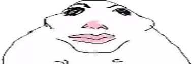 mogged emote