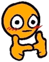 FlushedShy emote