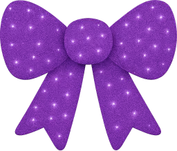 Purple_glitter_bow emote