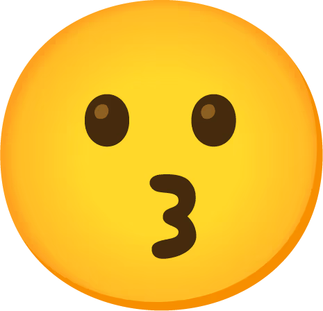 KissingFaceEmoji emote