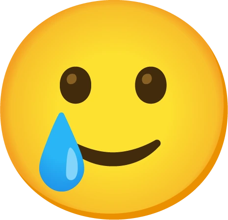 SmilingFacewithTearEmoji emote