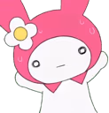 MyMelody_Confused emote