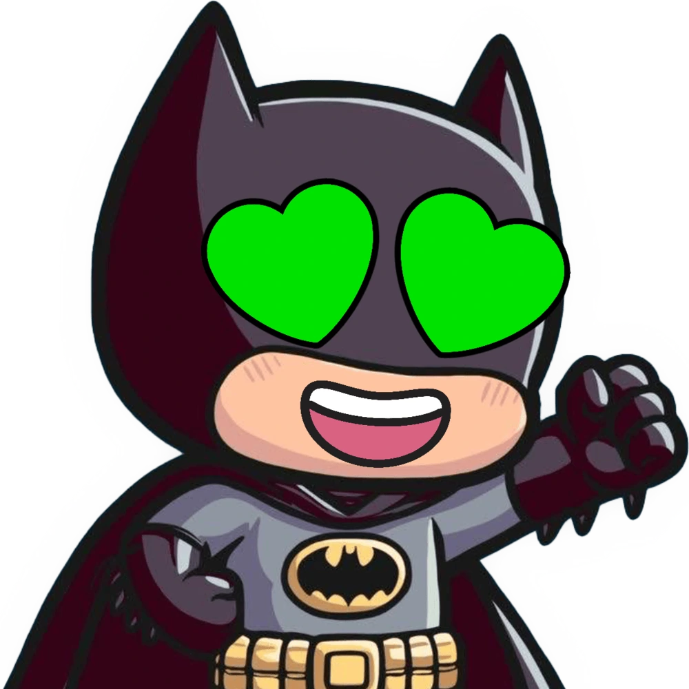 Batman_HeartGreenEyes emote