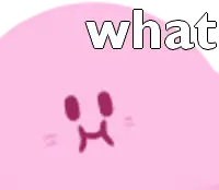 kirbywhat emote