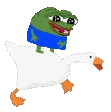 Pepe_goose_ride emoji