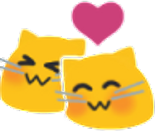 BlobCatCuddle static emote