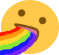 RainbowBarf emote