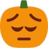 pensive_jack_o_lantern emote