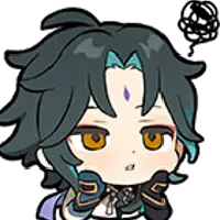 Chibi_Xiao_Bored emote