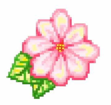 tropical_pixel_flower emote