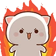 Firecat emote