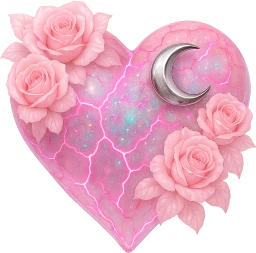 Lightpinkgothheart emote