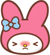 melody_embarrassed emote