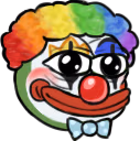 pepe_clownmakeup emote