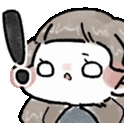 GirlExclaim emote