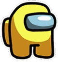 YellowAmongUs emote